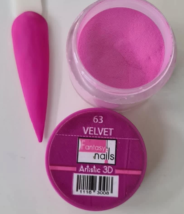 ACRILICO #63 VELVET FANTASY NAILS